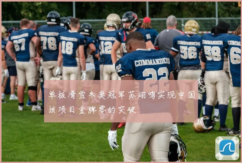 单板滑雪冬奥冠军苏翊鸣实现中国该项目金牌零的突破